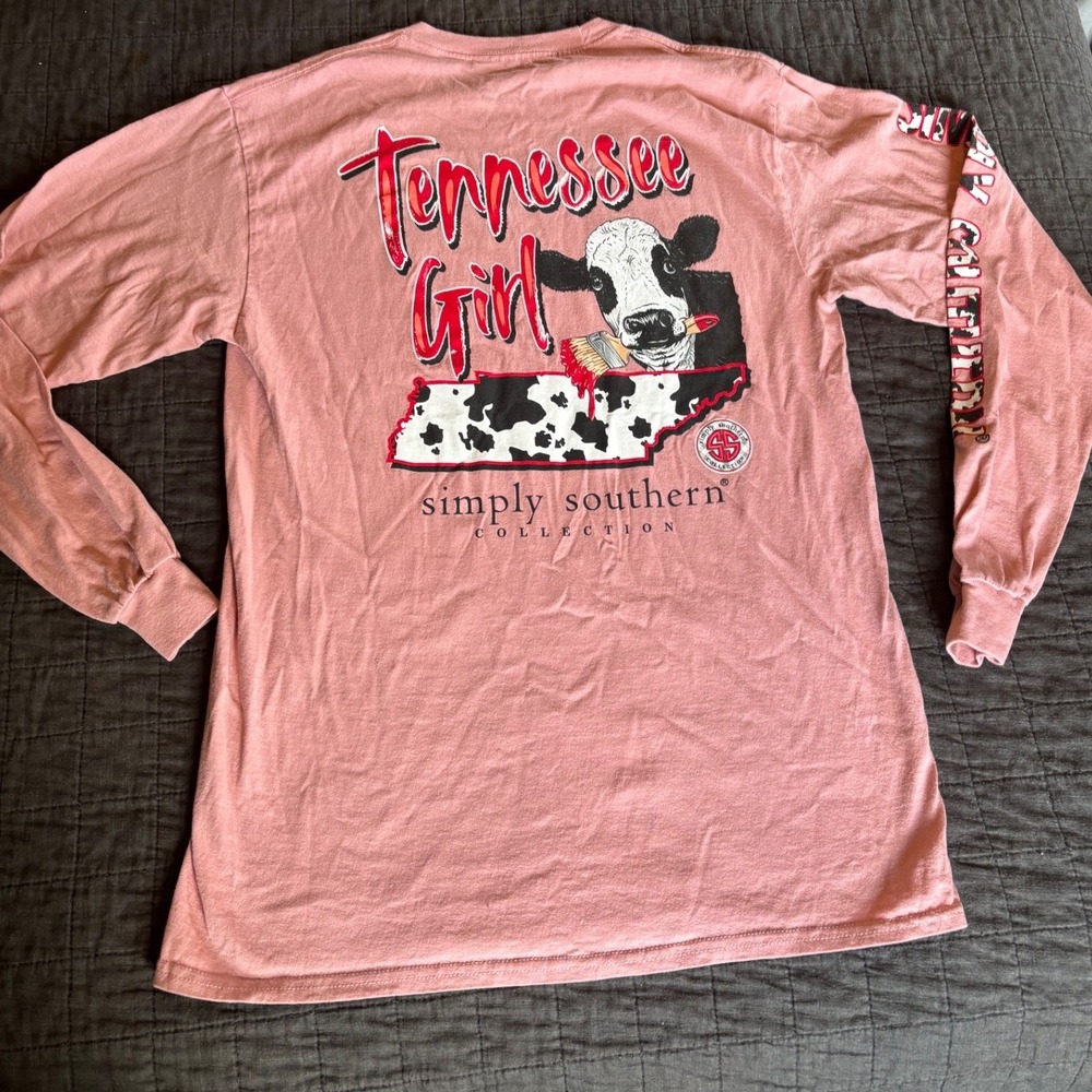 Simply southern tennessee girl long sleeve tee